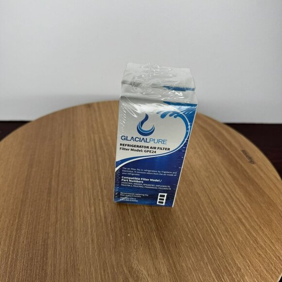 GlacialPure Refrigerator Air‎ Filter Pack of 3 Model GPE24 Frigidaire Electrolux - Picture 2 of 4